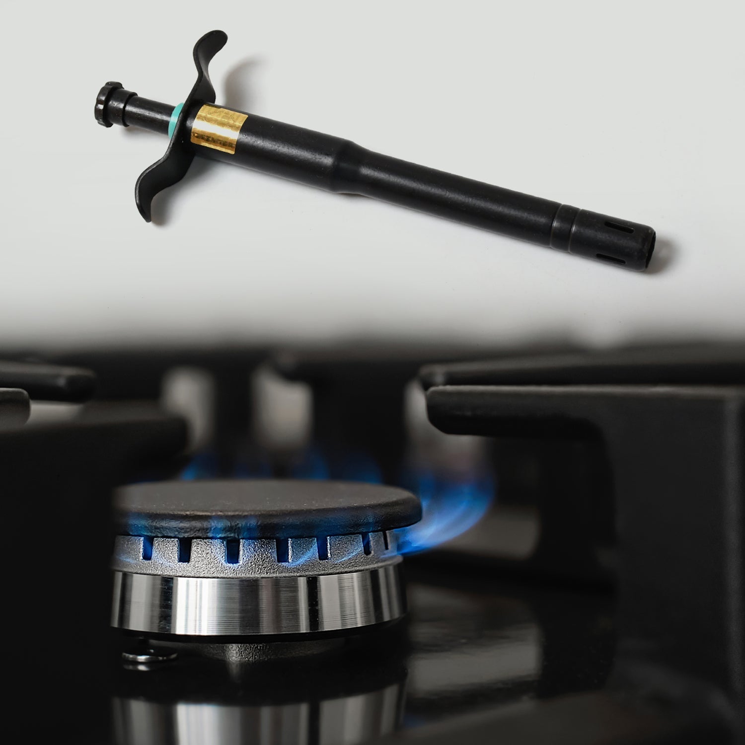 8215 Stainless Steel Black Gas Lighter for Kitchen Gas Stove, Long Lasting, Unbreakable Lighters for Gas Stoves, Restaurants & Kitchen (1 Pc) 8215 Stainless Steel Black Gas Lighter for Kitchen Gas Stove, Long Lasting, Unbreakable Lighters for Gas Stoves, Restaurants & Kitchen (1 Pc)